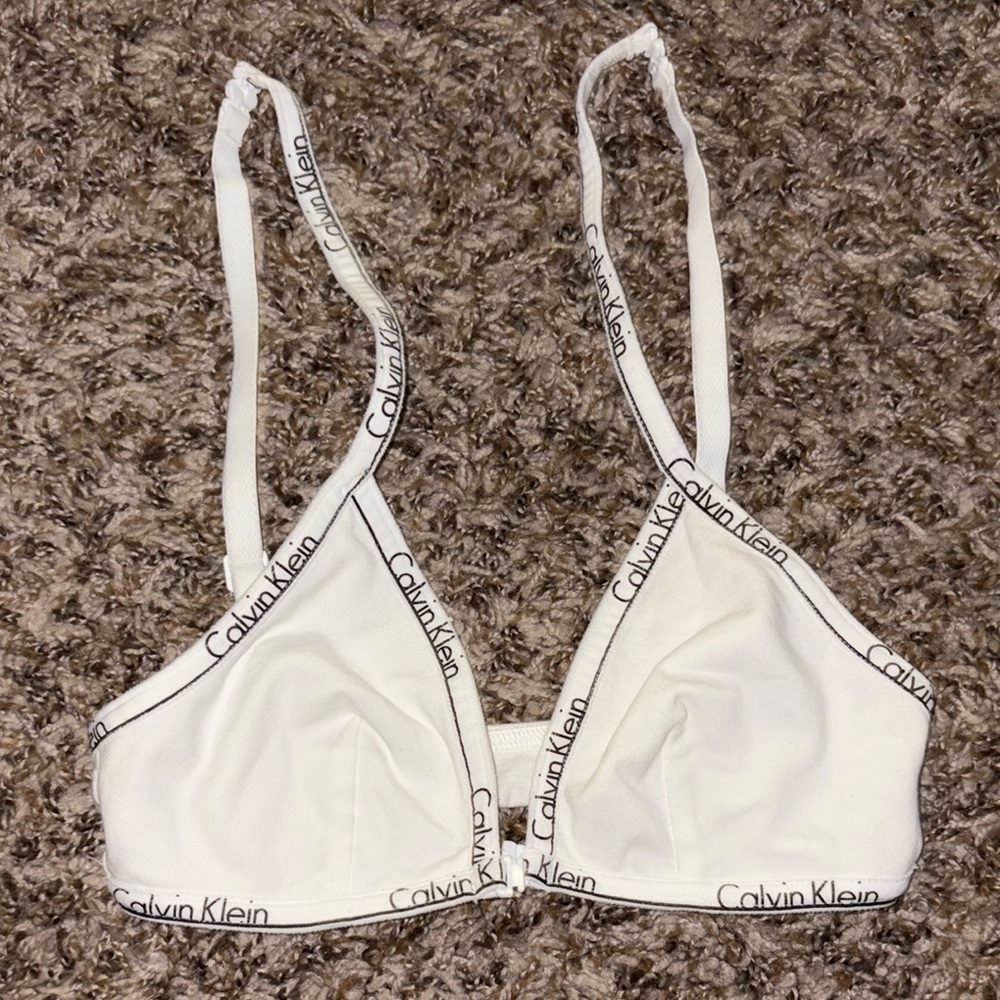 Calvin Klein White Bralette